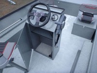 17 x 66 Koffler Special Sled Boat Center Console