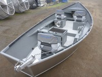 Interior View of 17 x 60 Koffler Drift Boat