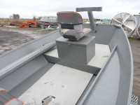 Front pedestal box with knee stanchion