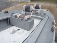 Walk through oarsman seat