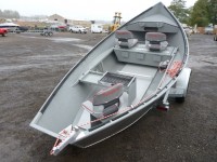 Koffler Drift Boat Interior View